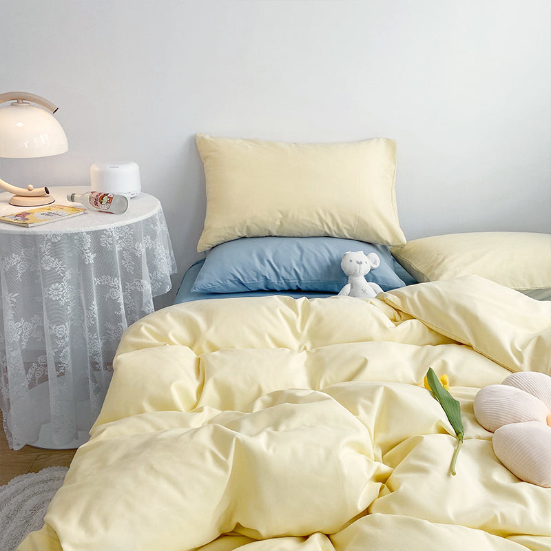 あっさりクリーム色布団カバー4点セット – ShinraiBuy